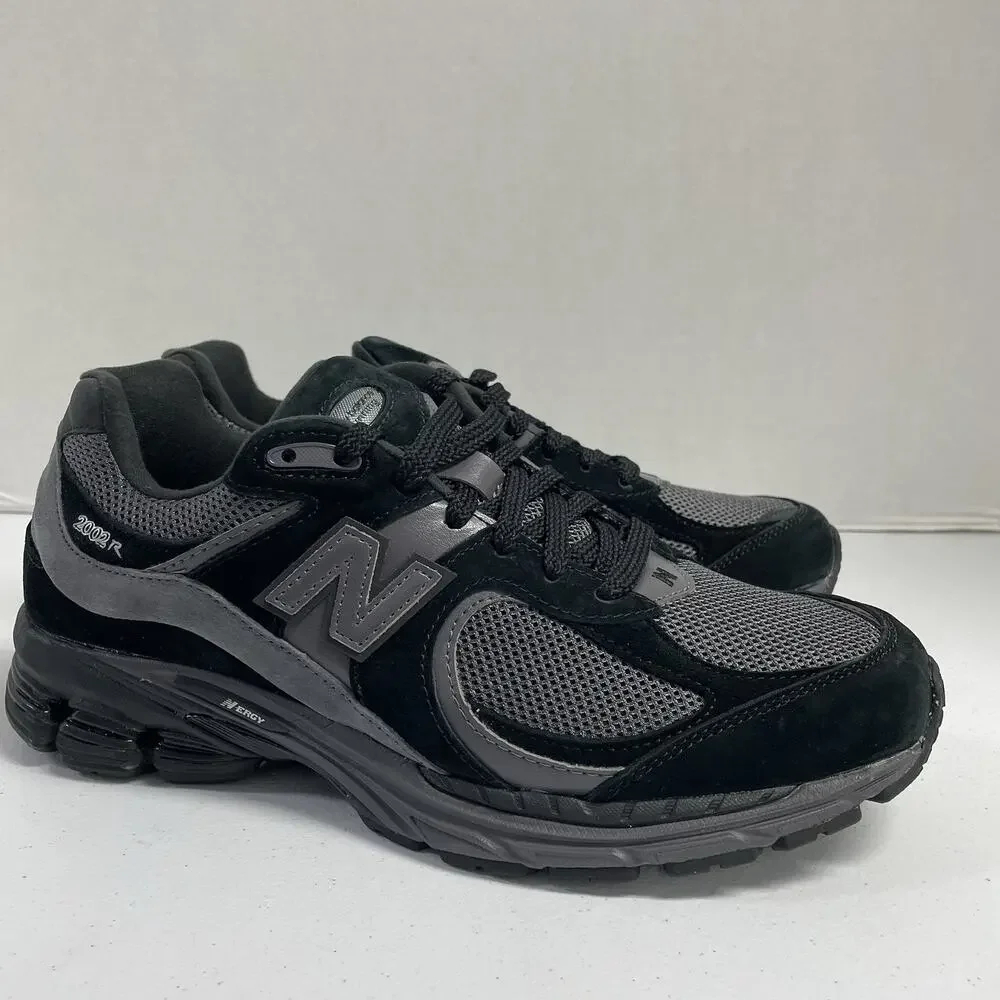 New Balance 2002R Black Magnet M2002RBL Size 11.5 Mesh Runner Low Top Workout